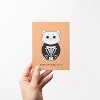 Fall/Halloween Greeting Card Pack Sets (3 ct) Cat Bone Pajamas by Ramus & Co - 2 of 4