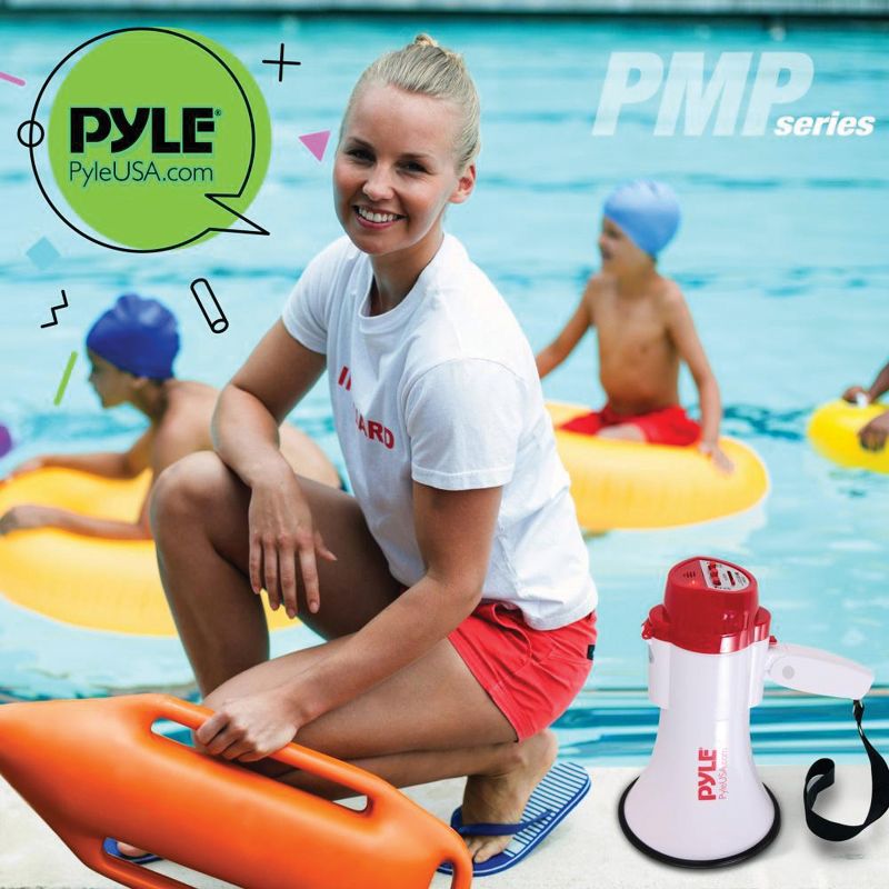 Pyle® 30-Watt Professional Megaphone/Bullhorn, 3 of 8