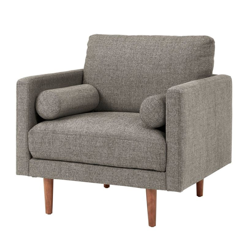 Hayden Tapered Leg Armchair with Pillows - Inspire Q, 1 of 8