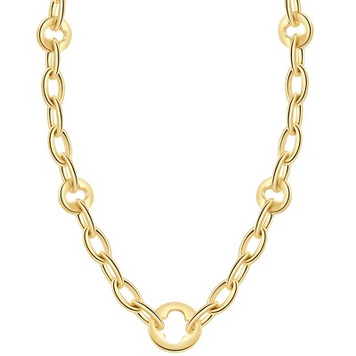 Pompeii3 14k Yellow Gold Women's 24" Chain Necklace 32.1 Grams 9.5mm Thick