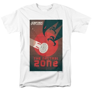 Star Trek Tng Season 1 Episode 26 Adult T-Shirt White - 1 of 4