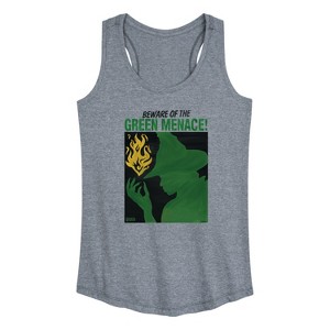 Women's - Wicked - Elphaba Green Menace Graphic Racerback Tank - 1 of 4