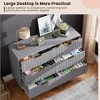 Fluted Drawer Storage Dresser, Chest with Ample Deep Drawers and Wide Top, Dresser for Bedroom - 4 of 4