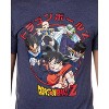 Dragon Ball Z Super Men's Goku Vegeta Krillin Character Group T-Shirt Adult - 2 of 4
