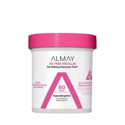 Almay Biodegradable Oil Free Micellar Eye Makeup Remover Pads
