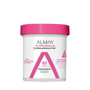 Almay Biodegradable Oil Free Micellar Eye Makeup Remover Pads - 1 of 4