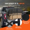 VEVOR Cargo Net, 120 in x 105 in, Heavy Duty Truck Cargo Net for Truck Bed, 4 Straps with Carabiners & S-Hooks, Wear-resistant & Weather-proof,Black - 3 of 4