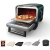 Ninja Woodfire 8-in-1 Outdoor Smoker Pizza Oven with 5 Pizza Settings, 700 Degree Electric Roaster, Ability to, Broil, Bake, and Dehydrate Food, Green - 3 of 4