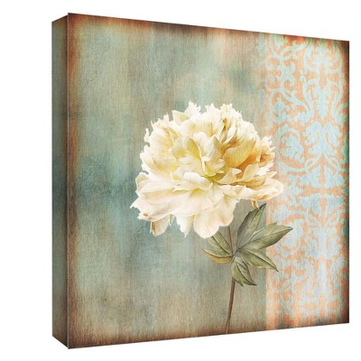 16" x 16" Vintage Flower I Decorative Wall Art - PTM Images