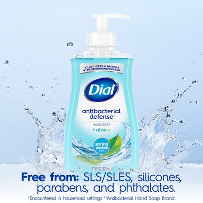 Dial Pump Spring Water Liquid Hand Soap - 11 fl oz