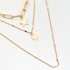 SOHI Women's Gold Everyday Multi-Layer Necklace - 4 of 4