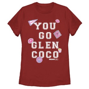 Women's Mean Girls Collegiate You Go Glen Coco Icons T-Shirt - 1 of 4