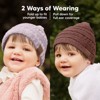 KeaBabies 3pk Warmzy Baby Beanies, 0-36 months Baby Hats, Baby Winter Hat for Newborn, Infant, Toddlers, Boys, Girls - 3 of 4