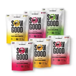 Sow Good Freeze Dried Fruit Sample Pack - 6pk