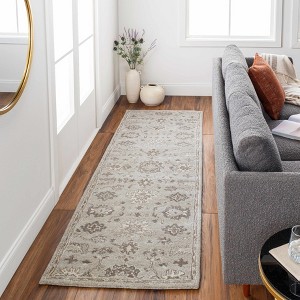 Hauteloom Willimantic Beige Thick Wool Rug - 1 of 4