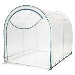 True Shelter GH68 6 x 8 Foot Portable Steel Frame & Polyethylene Greenhouse Kit