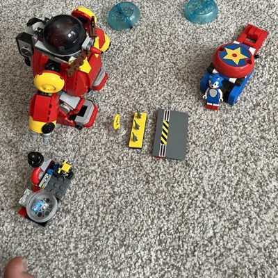  LEGO Sonic The Hedgehog Sonic vs. Dr. Eggman's Death Egg Robot  Building Toy for Sonic Fans and 8 Year Old Gamers, Includes Speed Sphere  and Launcher Plus 6 Sonic Figures for