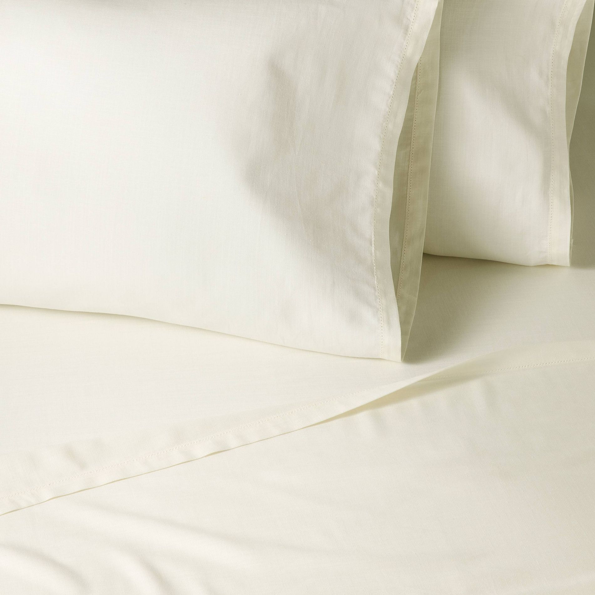 4pc Queen Woven Sheet Set Sour Cream - Hearth & Hand™ with Magnolia