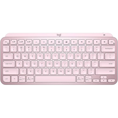 Logitech MX Keys Mini Minimalist Wireless USB Keyboard Rose