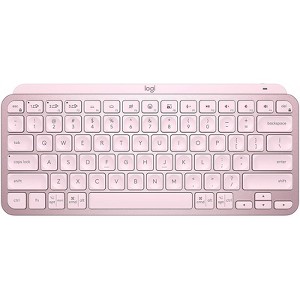 Logitech MX Keys Mini Minimalist Wireless USB Keyboard Rose - 1 of 4