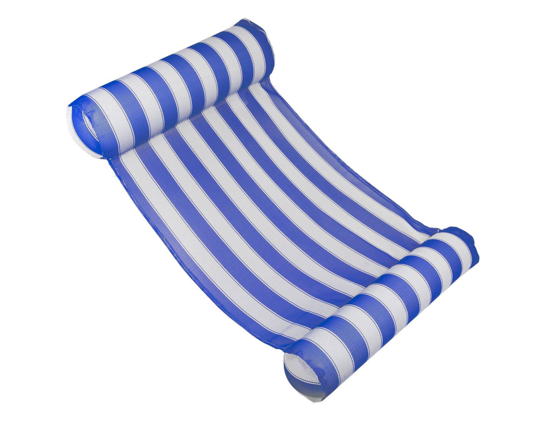 Poolmaster Water Hammock Swimming Pool Float Lounge - Blue