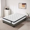 Twin Size 12 Inch 7-Zoned Cool Memory Foam Individual Pocket Spring Hybrid Mattress - 4 of 4