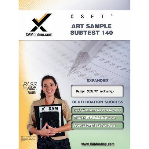 Cset Art Sample Subtest 140 Teacher Certification Test Prep Study Guide