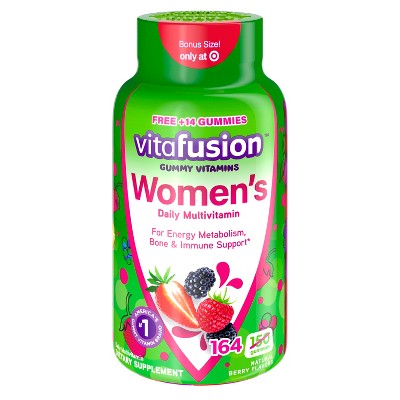 Vitafusion Women's Multivitamin Gummies - Berry - 150ct : Target