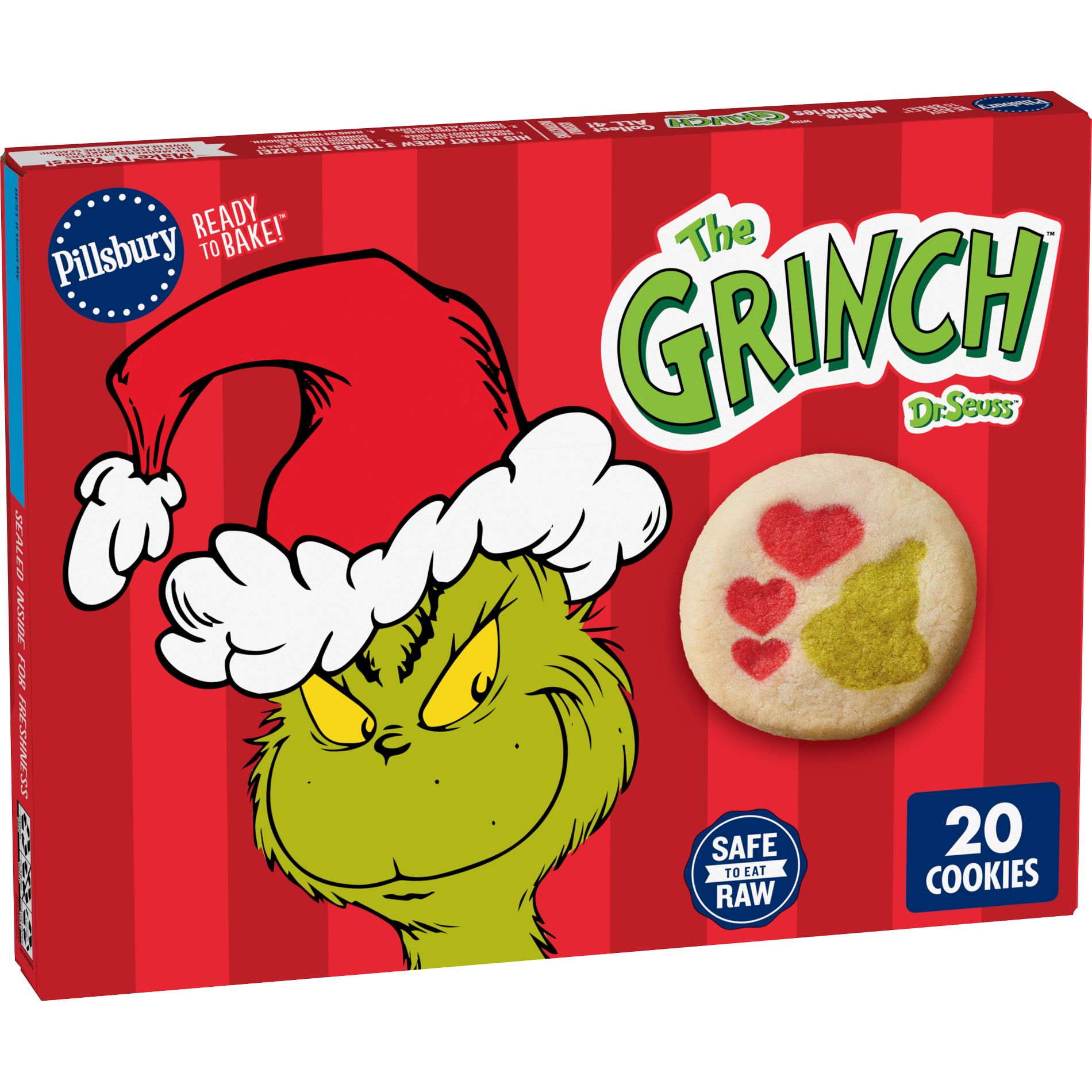 Pillsbury Sugar Cookies Grinch 12ct