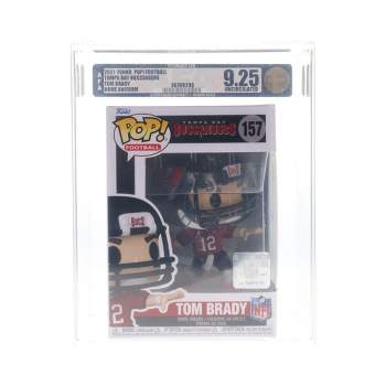 Funko Tampa Bay Buccaneers NFL Funko POP Vinyl Figure | Tom Brady (Home Uniform) | Rated AFA 9.25