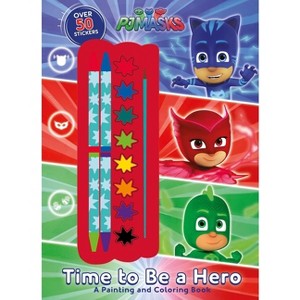 Pj Masks: Time to Be a Hero - (Color & Activity with Crayons and Paint) by  Editors of Studio Fun International (Paperback) - 1 of 1