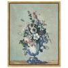 Art Remedy Paul Cezanne - Flowers in a Rococo Vase Vintage Classic Roses Wall Art Framed - 3 of 4