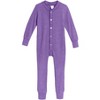 City Threads USA-Made Kids' Soft & Cozy Thermal Union Suit - Boys/Girls/Infants/Toddlers One-Piece Christmas Outfit - 3 of 4