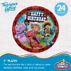 Treasures Gifted Dino Ranch Party Supplies - Dinner Plates - 24 Pack - 2 of 4