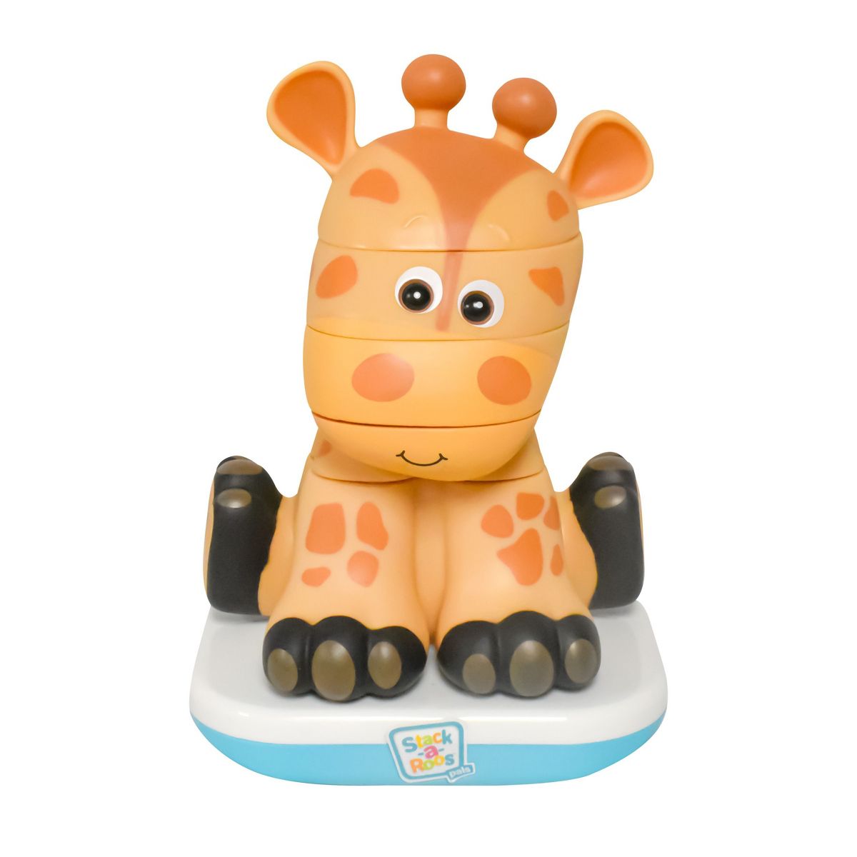 Stack-A-Roos Jungle Animal Stacking STEM Toy for Toddlers