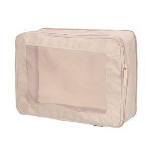 Unique Bargains Compression Packing Cube Travel Luggage Organizers Bag 1 Pc - 1 of 4