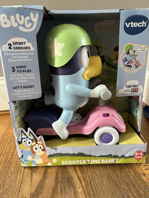 VTech® Bluey Scooter Time Bluey, Moving Electronic Figure Toy for  Preschoolers