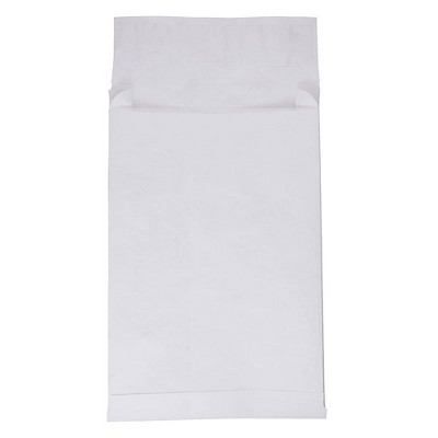 JAM Paper Expandable Open End Catalog Envelopes w/Peel & Seal Closure 9x12x2 376634177B