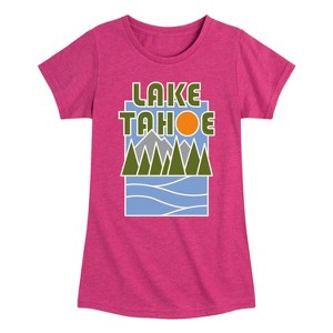 Girls' - Instant Message - Lake Tahoe Fitted Short Sleeve Graphic T-Shirt - 1 of 4