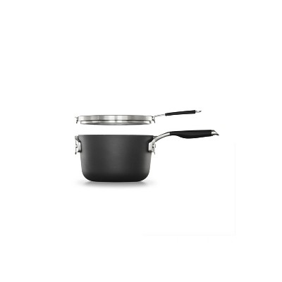 Select by Calphalon 3.5qt Nonstick Space-Saving Sauce Pan with Cover