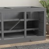 Gulches 22in H x 45in W x 22in D GrandHab Hamster Cage Gray 1 Pack Gerbil Habitat Livestock Supplies Product type - 3 of 4