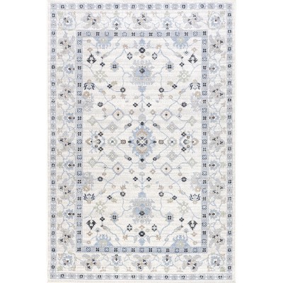 Nuloom Bridie Medallion Machine Washable Indoor Area Rug