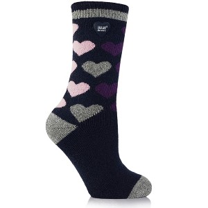 Women's Jennifer LITE™ Heart Crew Socks - 1 of 3