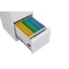 3 Drawer File Cabinet with Lock Metal Vertical File Storage Cabinet Office Home,File Cabinet for A4 Legal/Letter Size Narrow File Cabinet Locked - 4 of 4