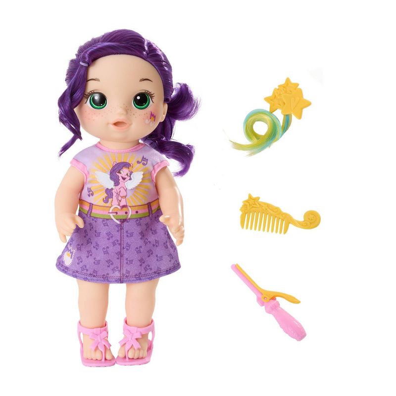 Baby Alive My Little Pony Baby Doll - Princess Pipp Petals, 6 of 13