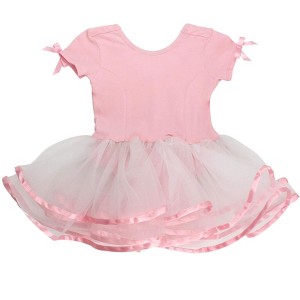 RuffleButts Girls Signature Tutu Leotard - 1 of 4