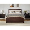 AFI Furnishings Warren Platform Bed F with Footboard & T Trundle AW - 2 of 4