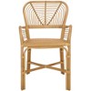 Rimma Rattan Arm Chair - ACH6701 - Natural - Safavieh - 2 of 4