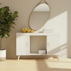 Sagebrook Home Set of 3 Ceramic Owl Figurines - Contemporary Boho Decorative Yellow Family of Owls Sculptures - Table Decor for Home or Office - 1 of 4