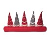 Transpac Polyester 30 in. Multicolor Christmas Plush Gnome Draft Dodger - 3 of 3